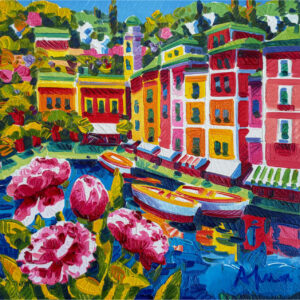 Athos Faccincani Abbraccio di luce a Portofino