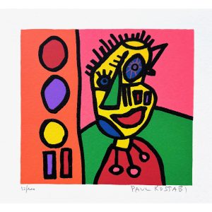 Paul Kostabi Fragments of time