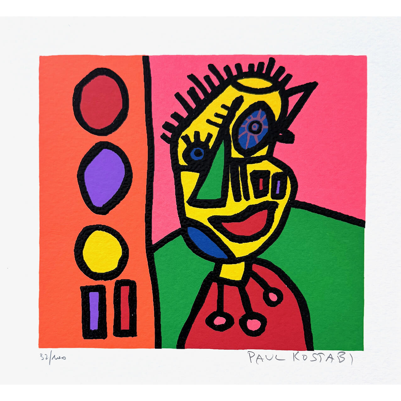 Paul Kostabi Fragments of time