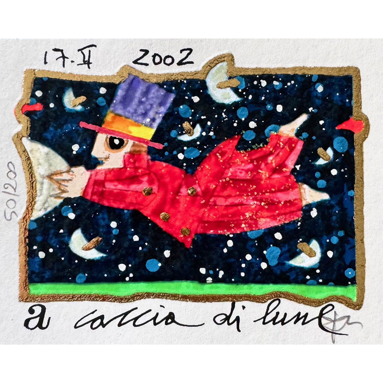 Francesco Musante A caccia di lune (bianco)