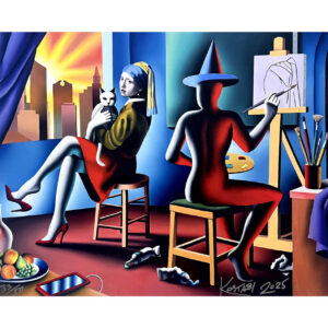 Mark Kostabi Twilight whispers