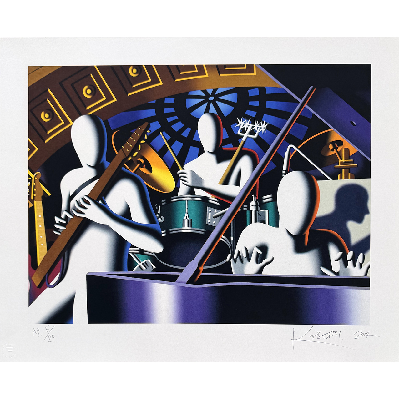 Mark Kostabi Musical trio