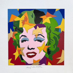 Ugo Nespolo Sorride Norma Jeane