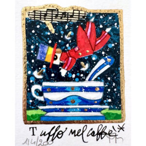 Francesco Musante Tuffo nel caffè (bianco)