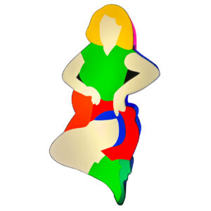 Marco Lodola Pin up scultura luminosa