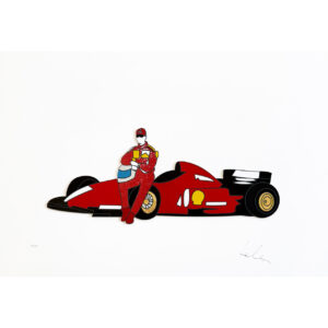 Marco Lodola The red of a legend